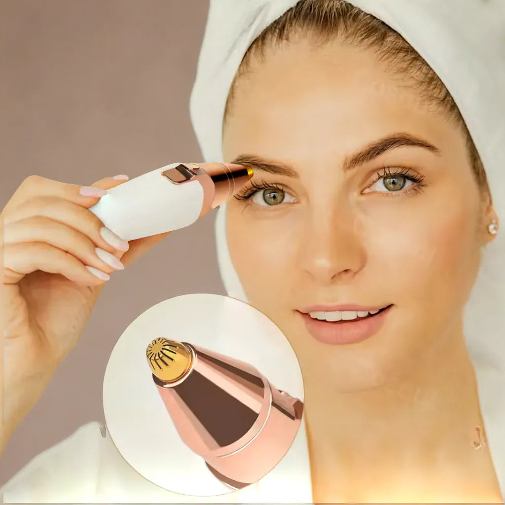 2 in 1 - Precision Eyebrow Facial Hair Remover