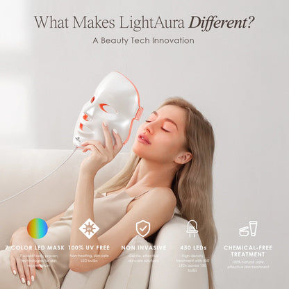 Yael Amari™ | Red Light Therapy Mask LED Face Mask